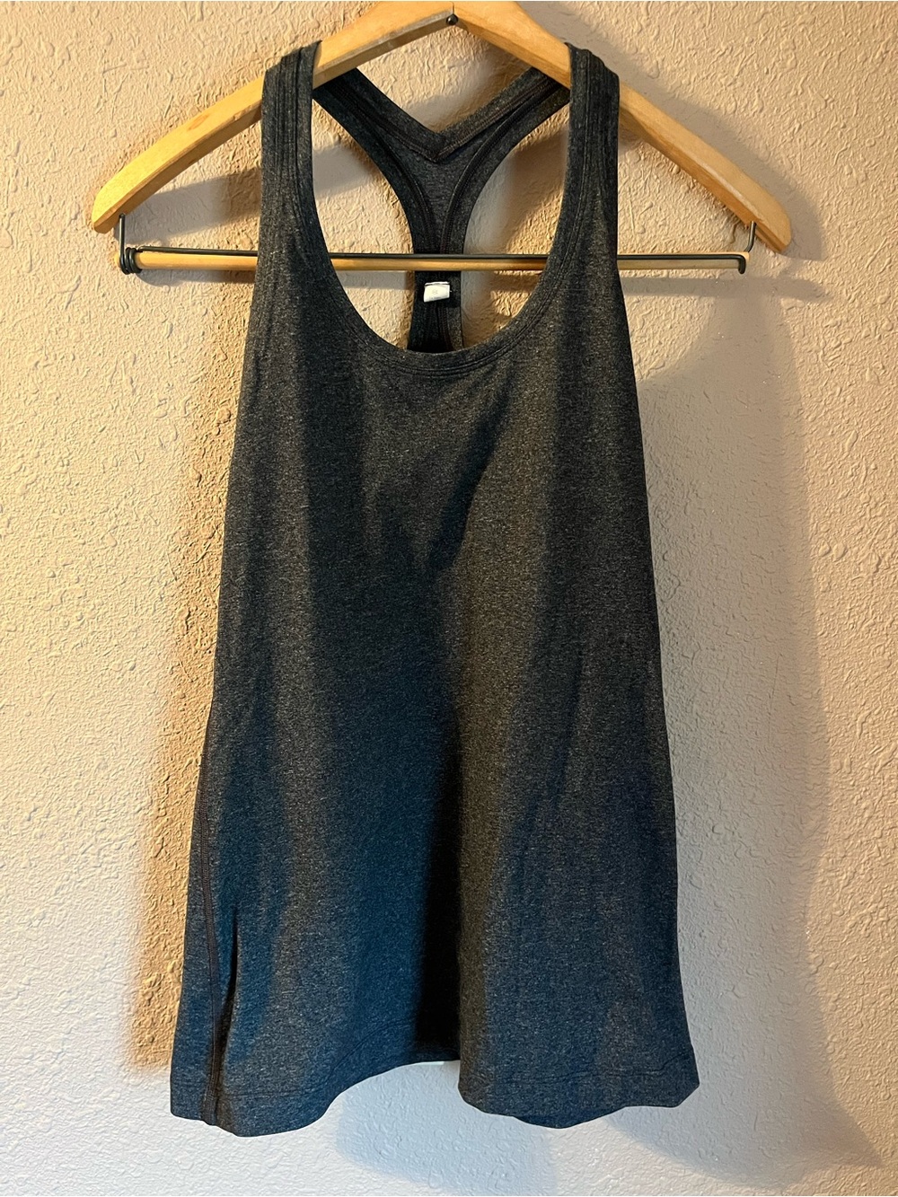 lululemon athletica Dark Gray Racerback Tank